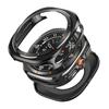 Luxury Case Strap for Samsung Galaxy Watch 7 Ultra 47mm Rubber Band Aluminium Cover For SAMSUNG GALAXY ULTRA 47MM Men Bracelet