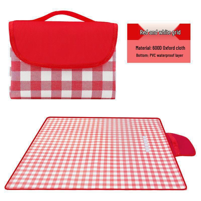 Outdoor Waterproof Picnic and Camping Mat - Portable, Moisture-Proof, Thickened Mat for Beach, Lawn, and Spring Outings