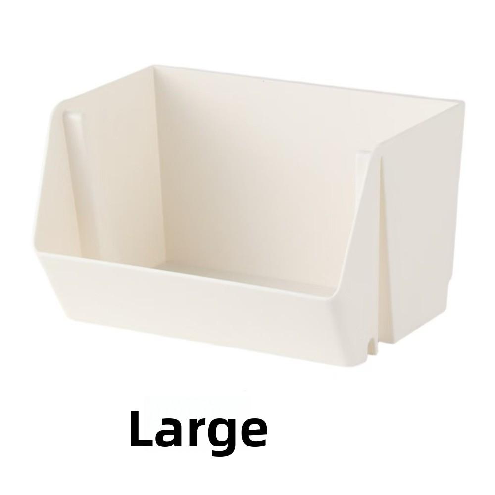 New Wall Mounted Organize Storage Bin PP Practical Storage Basket Miscellaneous Storage Box Stationery
