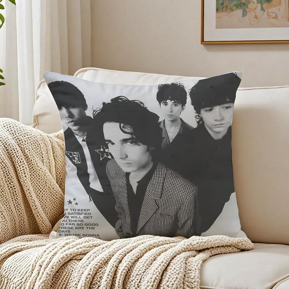 Music PostPunk IInhaler Cushion Cover Pillowcase Antidustmite living Room Sofa Decor Cushion Room