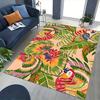1pc Parrot Paradise Chair Mat: Anime Cartoon Design, Non-Slip Carpet for Office and Home Decor - Perfect Gift for Any Season!A060