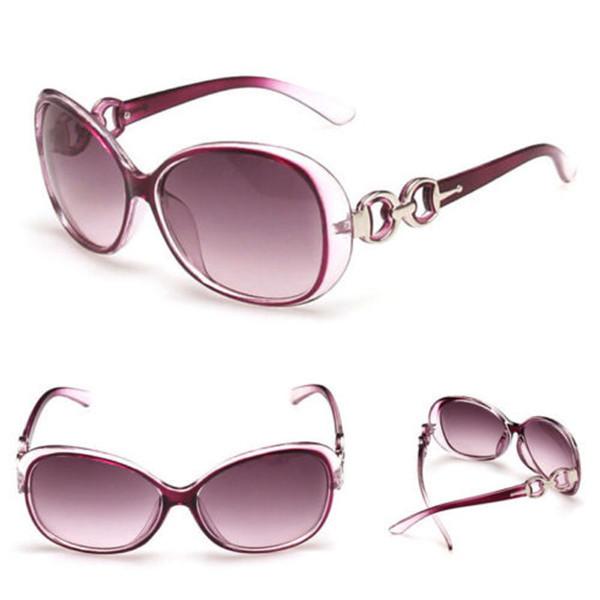 Fashionable Retro Style Sunglasses For Women Resin Lens Pc Frame New Design