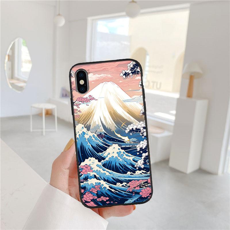 QT21 Great Wave Off Kanagawa New High-End Phone Case for Redmi Note 6 7 8 9 8T 9T 9S Pro Max 8A 9A 9C Prime NFC