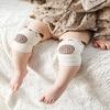 Baby-Knieschoner aus Baumwollmischung, Cartoon-Baby-Knieschoner, süßer Krabbelschutz für Babys