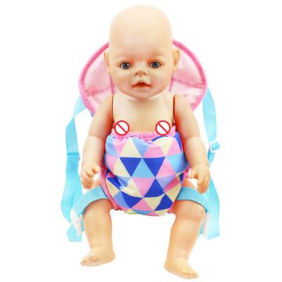 Outdoor Doll Travel Storage Bag with Adjustable Straps for New Born Baby Doll