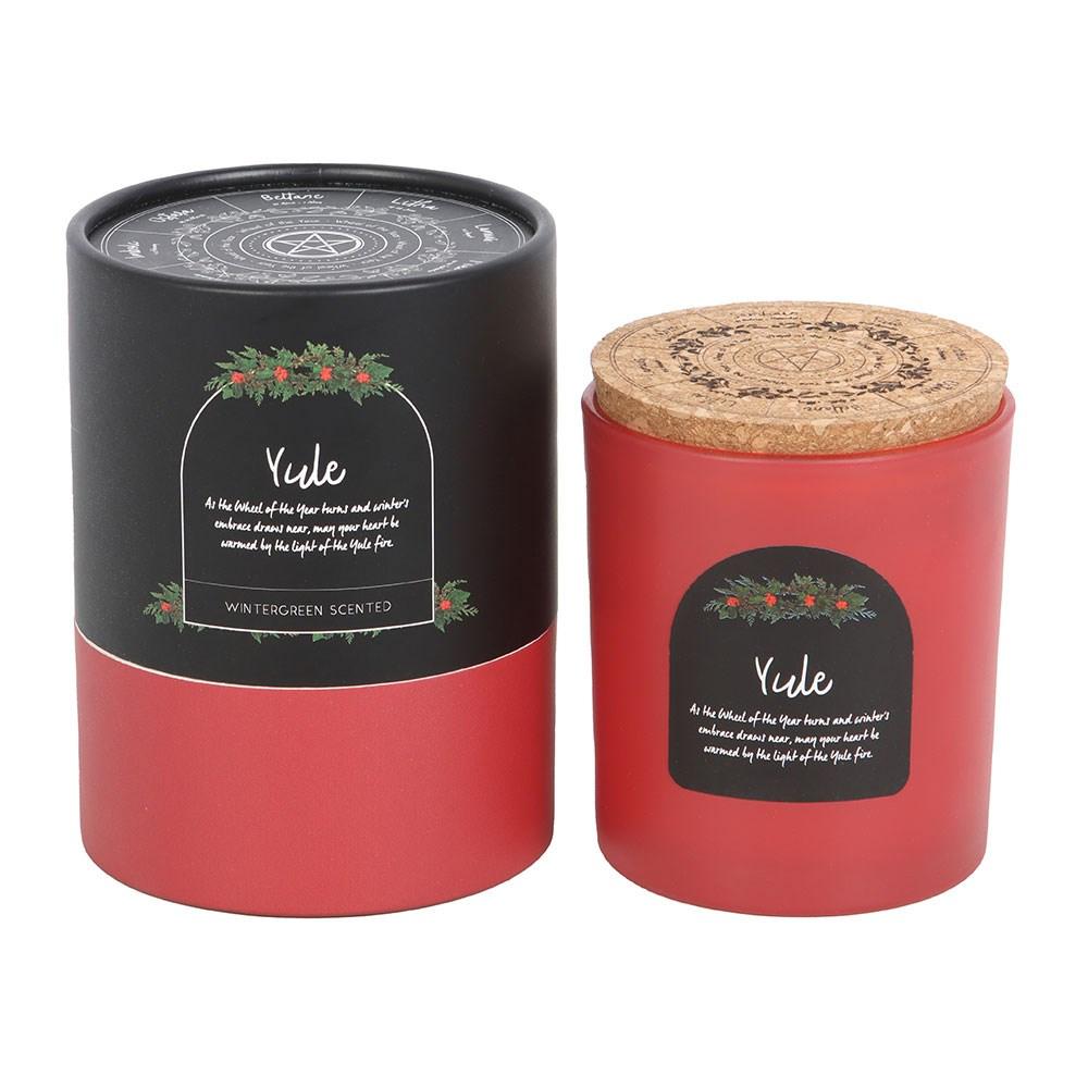 Something Different Wintergreen Yule Candle