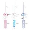 FENJIDA Wind Glass Wind Set of Summer Ornament Chimes, Edo-style Chimes, 3, Tradition, Window/Roof Decoration, Indoor/Outdoor Use, Gift,