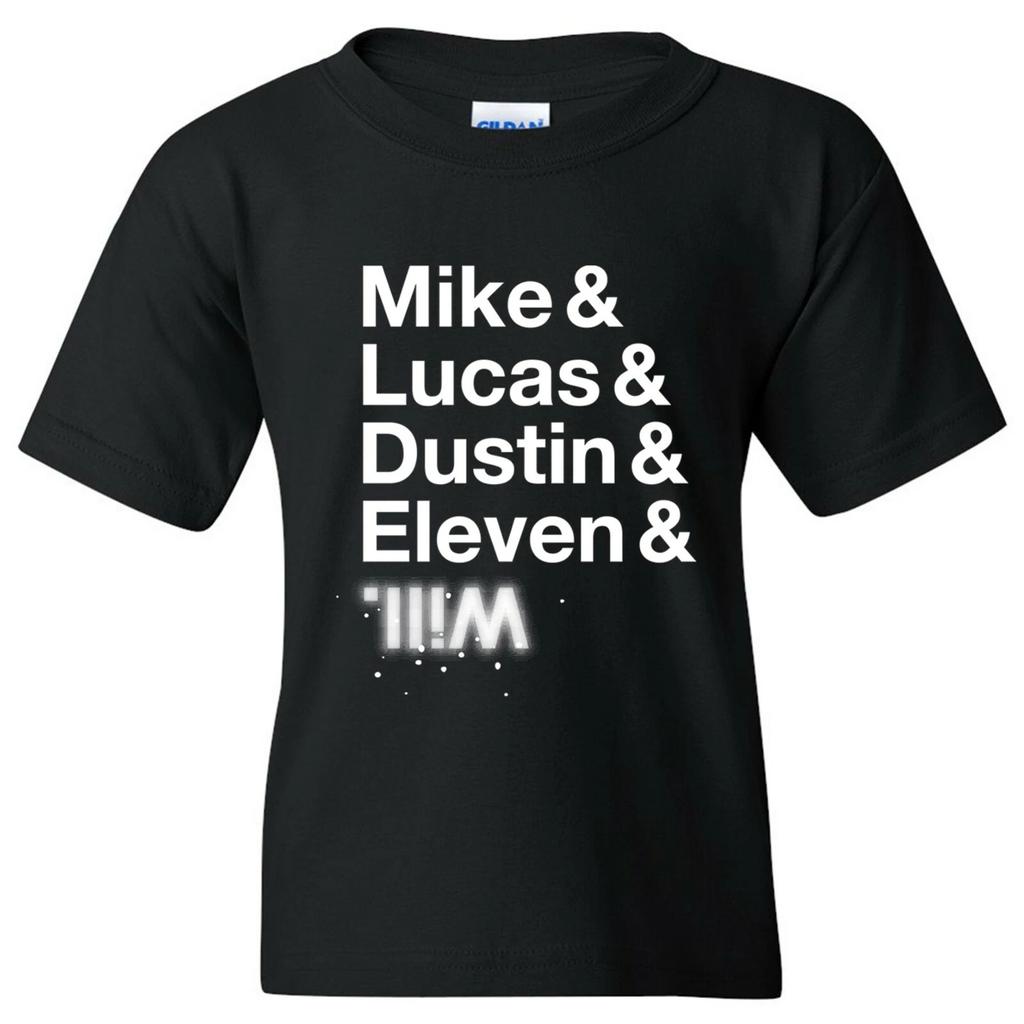 The Party Names - Mike Lucas Dustin Eleven Will Youth T Shirt
