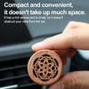 Wooden Car Air Freshener Vent Clip Aromatherapy Essential Oil Diffuser For Car Auto Interior Decor D0X5