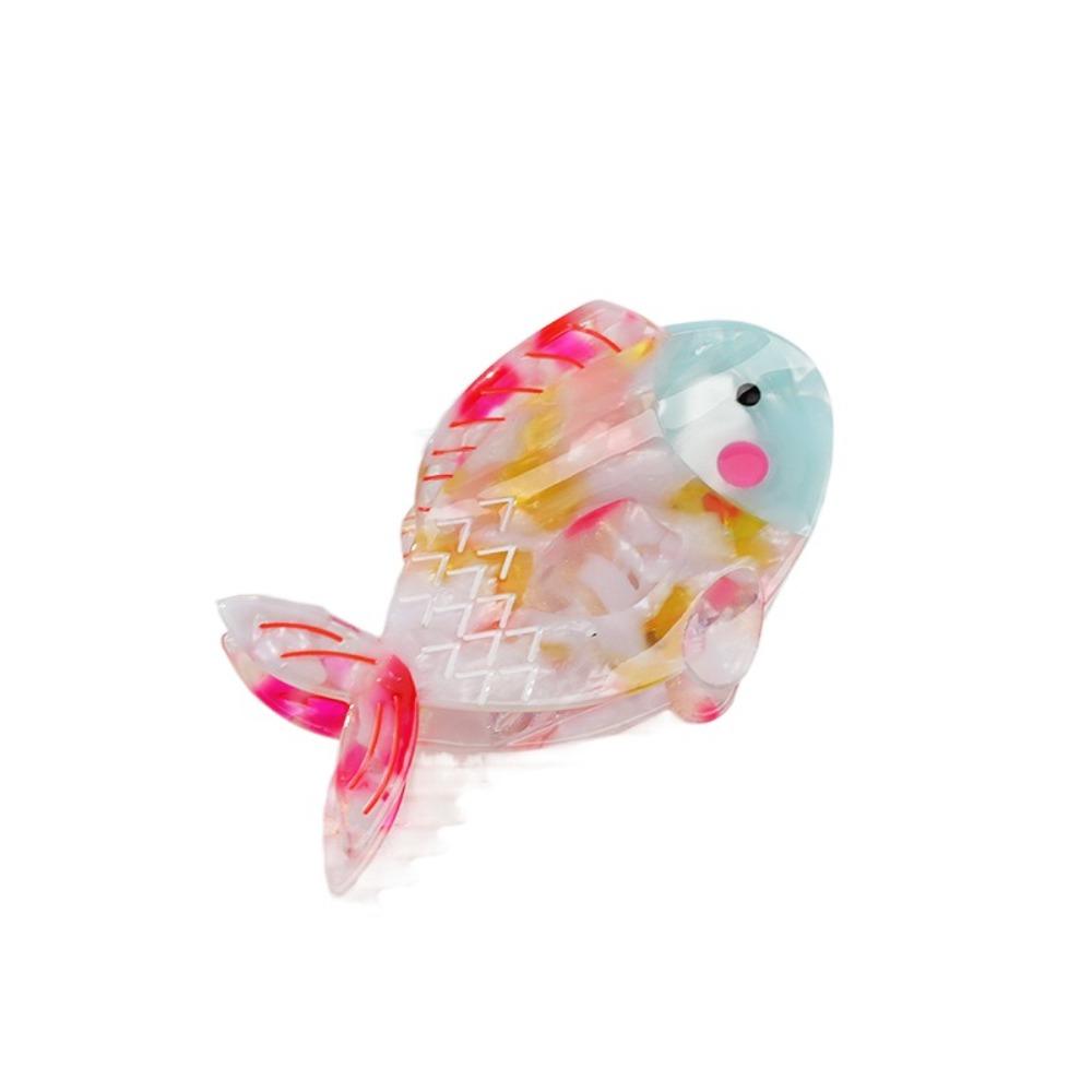 Dolphin Shark Clip Cartoon Acetic Acid Hair Claw Sweet Fish Hair Claw  Daily