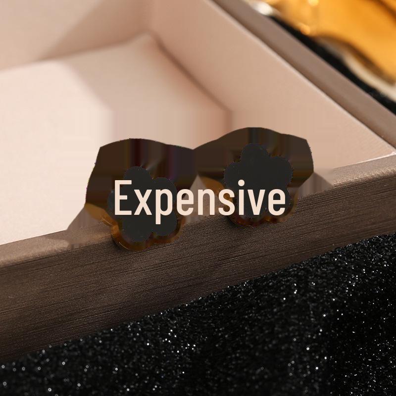 Elegant Imitation Pearl and Diamond-Studded Earrings for Women