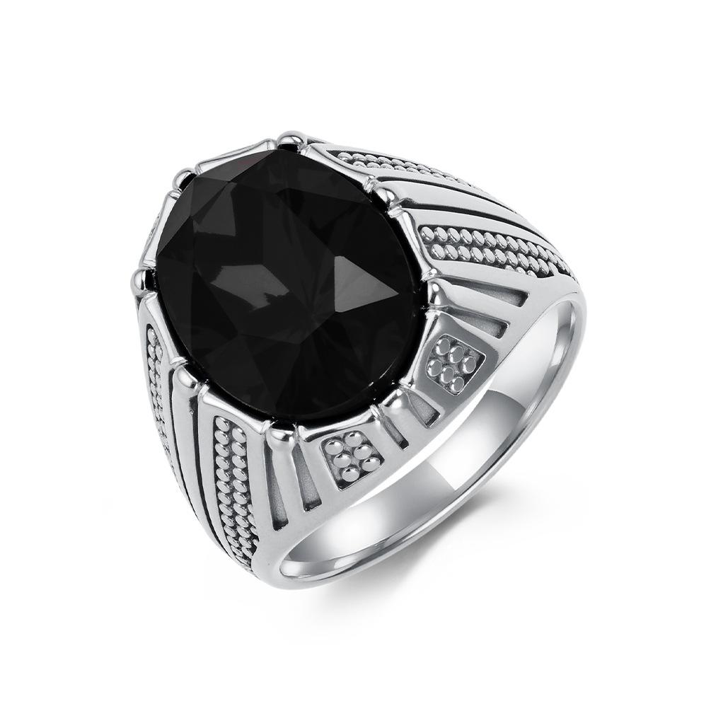 

Мужское кольцо из вольфрамовой стали с инкрустацией стеклянным драгоценным камнем, минималистичное, акцентное, кольцо на мизинец для мужчин, современное, мужественное, ювелирное изделие на день рождения 7#