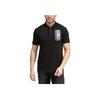 FW22 EA7 Logo Letter Print Short Sleeve Polo Shirt Men Polo Shirts Black 6LPF16-PJ03Z-0200