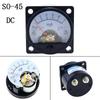 1 Piece 2.5 Accuracy DC 0-100mA Ammeter SO-45 Class Round Analog Panel Meter Black tester amperometro 20ma  analog ampermeter