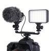 Professional Aluminum Double Hot Shoe Bracket For DSLR Camera Photography LED Video Light Microphone Accessories