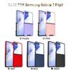 Premium Heavy Duty Rugged Armor Plain Matte Case for Samsung Galaxy Z Flip 7 FE 6 Shockproof Camera Lens Protective Cover Funda