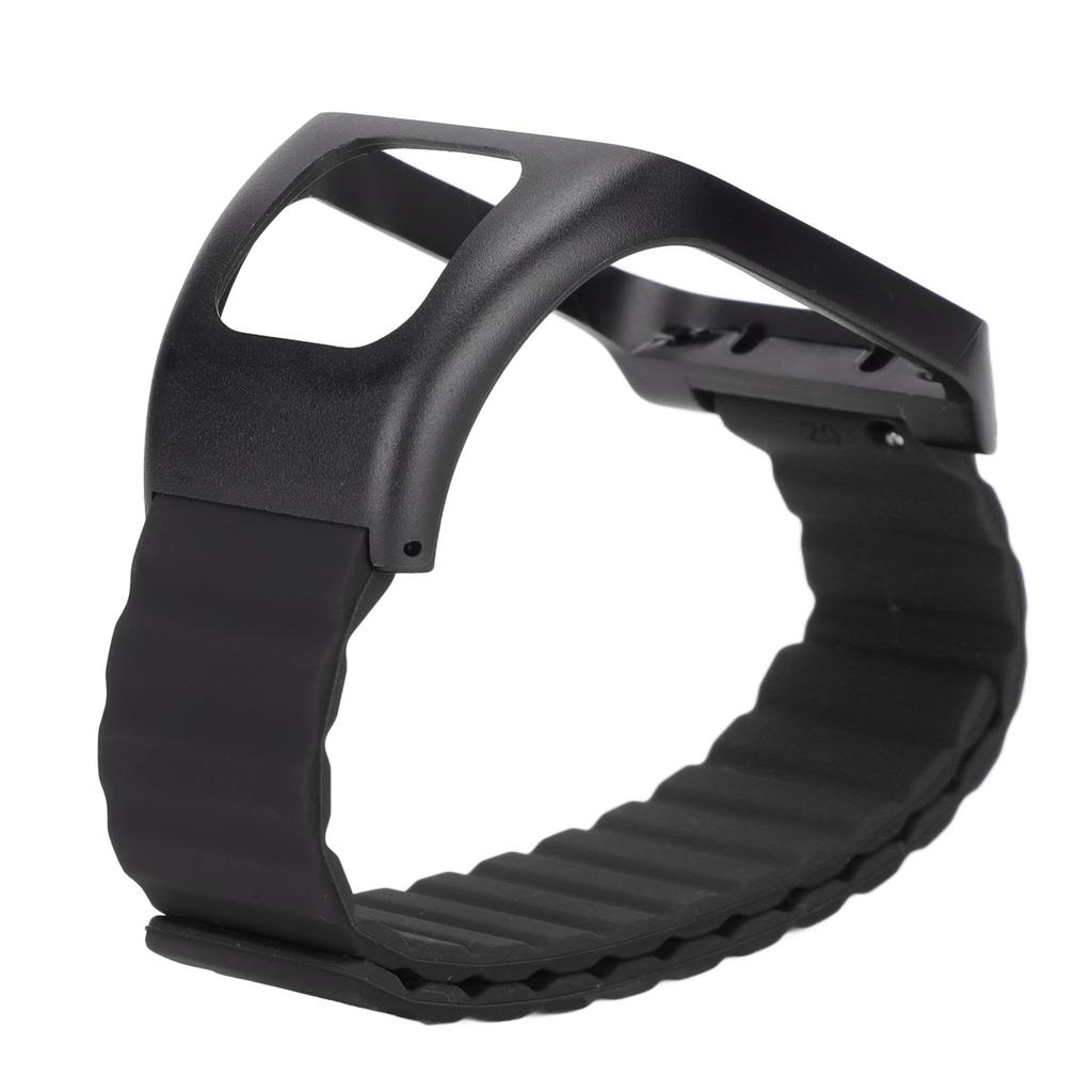 Silicone Magnetic Watch Band Watch Replacement Strap Adjustable Watch Wristband for TomTom Runner 2