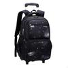 3 Pieces Stair Climbing Trolley School Bag Long-Lasting Piece Rolling Backpack
