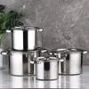 ZISIZ 304 Edelstahl Spieß Hot Pot Set