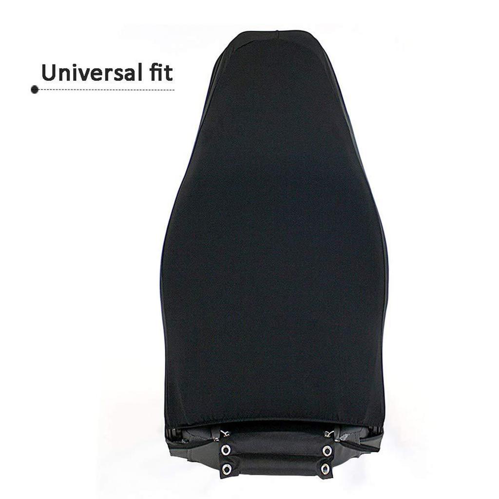 Coprisedili Protettori Antiscivolo Elasticizzati per Auto con Stampe di Lupi 3D e Imbottitura in Spugna per Berlina Comfort 1 Paio