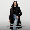 Women's Elegant 100% Wool Suit Collar Winter Coat