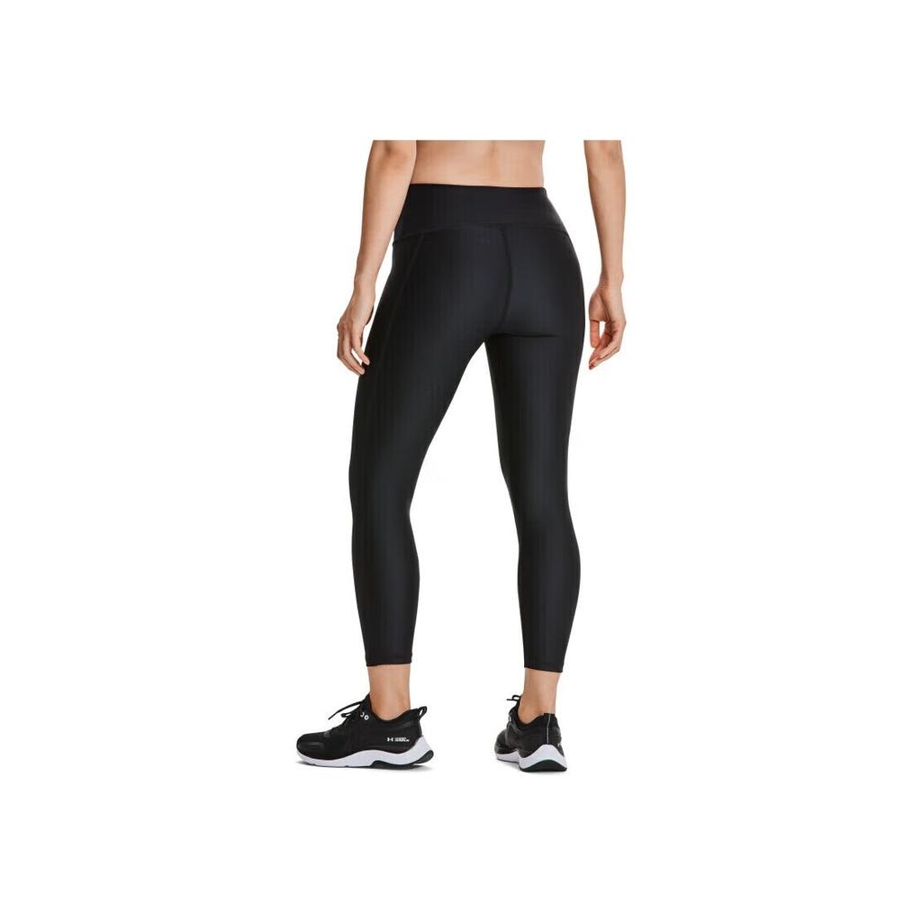 Under Armour High-Waist Compression Capri Leggings Women Bottoms Black 1365335-001