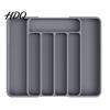 Adjustable Cutlery Tray Plastic Drawer Organizer Tray Kitchen Utensils Storage Box for Restaurant Tableware Flatware Multi-Use Bedroom Bathroom And
