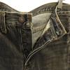 Denime initial Straight denim pants W32 gray jeans Men's Used
