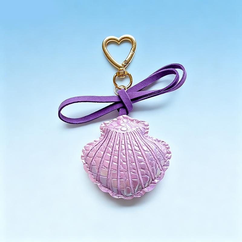 Bag Charm Starfish Bag Pendant Cute Leather Shell Decorative Fashion Braided Rope Bag Gift All-purpose Accessory