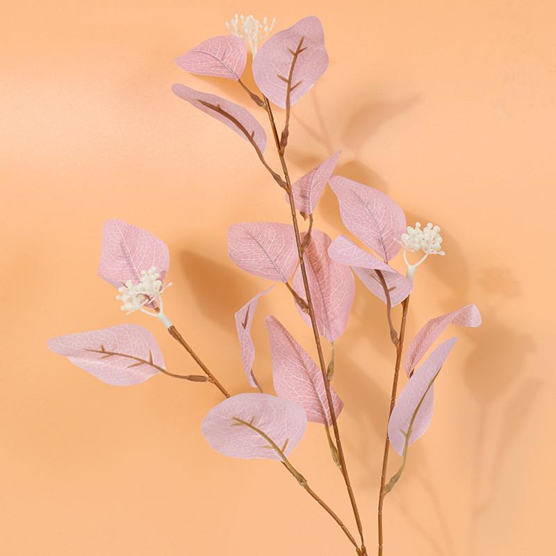 Leaves Handmade Eucalyptus With Berries For Event Table Centerpiece