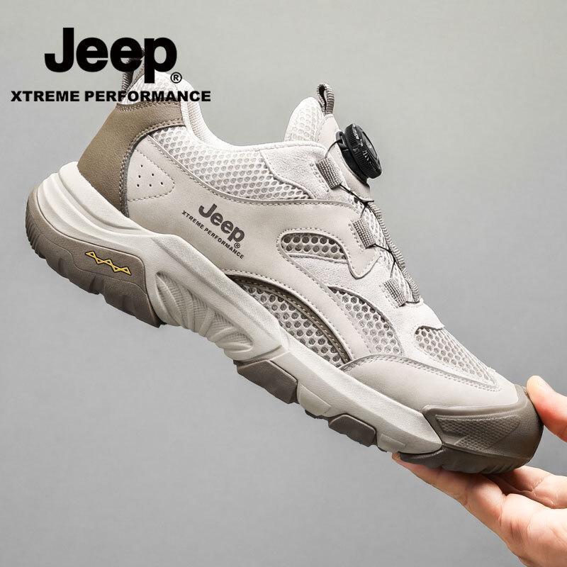 JEEP Men s BOA Knob Mesh Casual Hiking Shoes 42