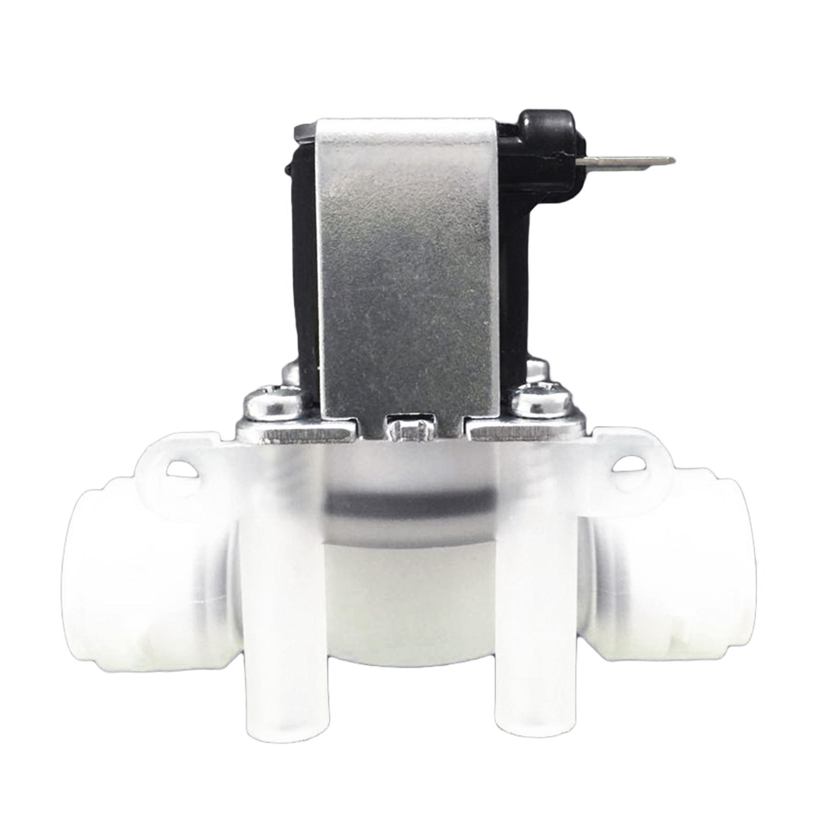 

DC12V/110V/220V Water Solenoid Valve 3/8 Inlet Quick-Connect Normally Closed Pressured Magnetic Water Control Valve AC110V