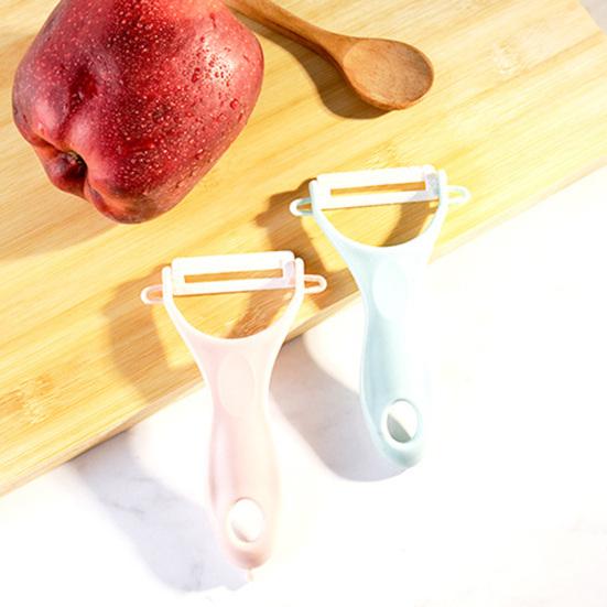 Yousheng Fruit Peeler Dishwasher Safe Multi-function Ceramic Ergonomic Handle Potato Peeler Cookware Supplies