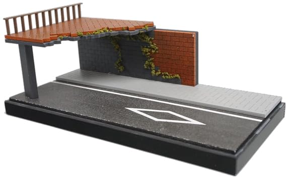 

FREESTYLE Коллекционер SHOUCANGJIA Диорама Подземный переход Угол улицы с эстакадой и стеной SCJ82001 1/64