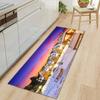Christmas Kitchen Sand Carpet Doormat Long Floor Mat