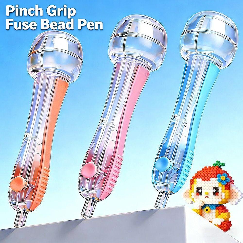 Automatic Automatic Bead Pen Press Bead Positioning Pen Perler Hama Beads Pen Children Gifts