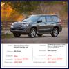 Dla Lexus GX GX460 J150 LC150 2010~ Błyszczące Czarne Pokrywy Klamek Drzwi Kreatywne Naklejki Listwa Akcesoria Samochodowe Gadżet 2016