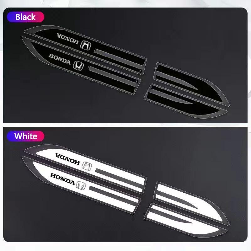 CPV1 Car Side Sticker Auto Decorative Bumper Leaf Plate Door Decal For Honda Mugen Power Civic Accords CRV Hrv Jazz CBR VTEC VFR DIO