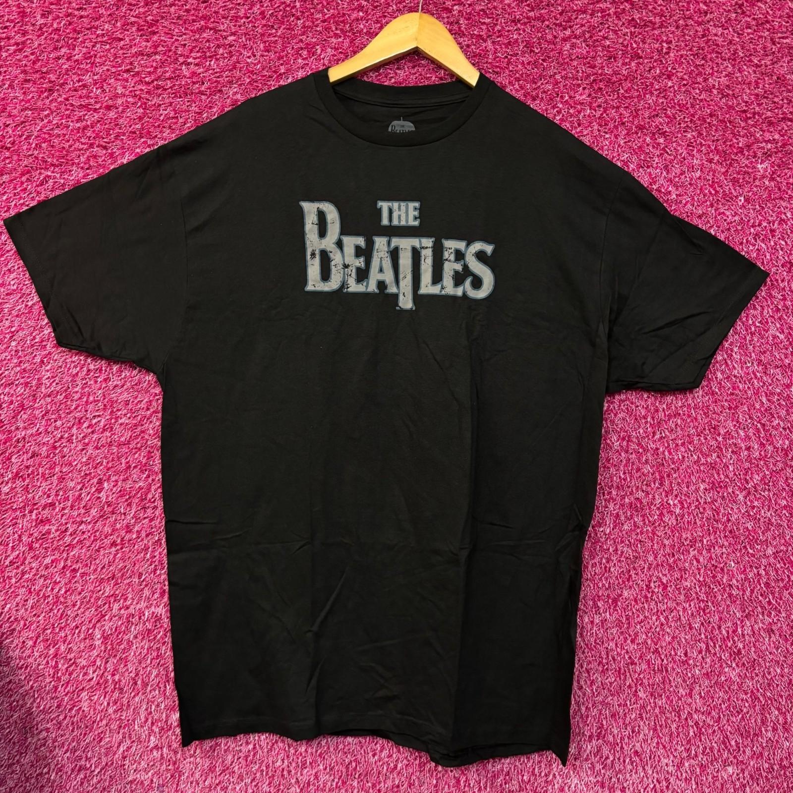 Футболка с логотипом The Beatles в винтажном стиле, графический дизайн XL