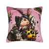 Borderlands 4 Pillow Case  Video Shooting Game Square Pillow Cover For Living Room Bed Chair Retro Trendy Pillowcases