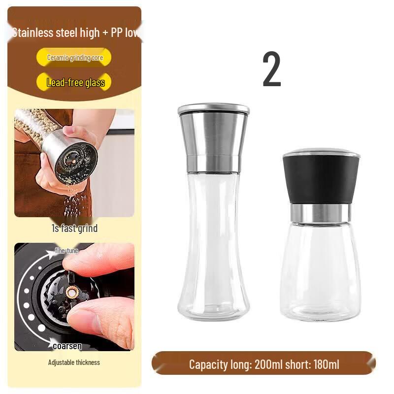Stainless Steel Manual Spice Grinder