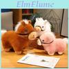 Peluche Pony Carino con Morbido Pelo Corto per Bambini e Regali