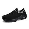 Fashion Flying Weaving Breathable Casual Shoes Women Lightweight Slip-On Cushioning Sneakers Ladies Non-Slip Sports Jogging Shoe
