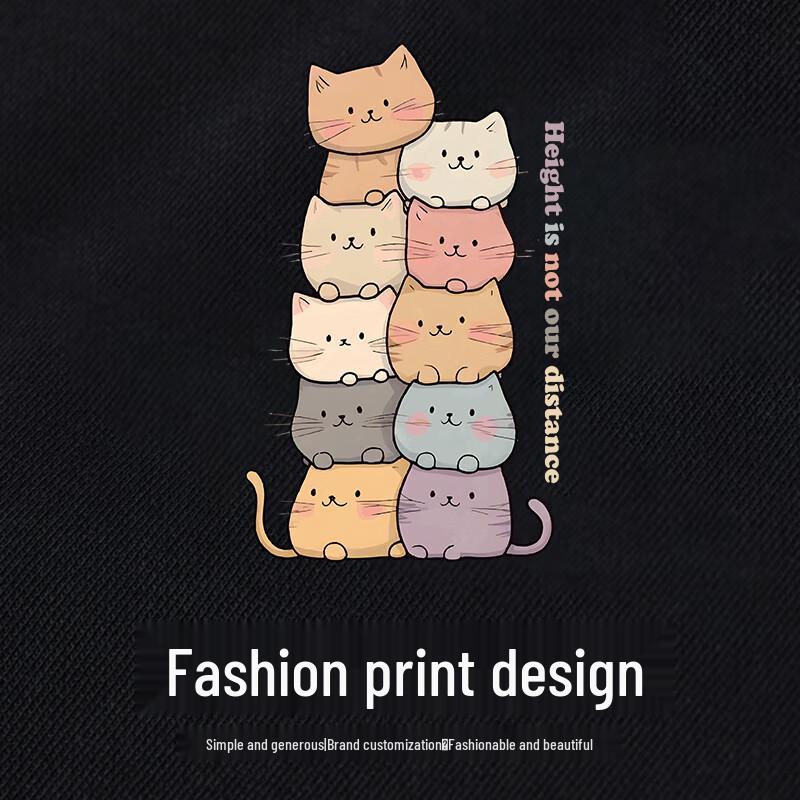 Jeanswest Women's Fun Print Loose Fit Round Neck Sweatshirt