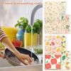 5/15PCS Kitchen Dish Towels Absorbent Swedish Dishcloths Oil-Free Cleaning Cloths for Washing Dishes Cleaning Kitchen Dish Rags