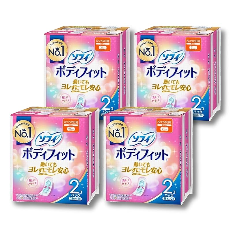 

[Bulk purchase] Sophie body fit ordinary daily use 21cm Unicharm Sanitary products sanitary napkin (No wings 8 packs (total) 224 sheets))