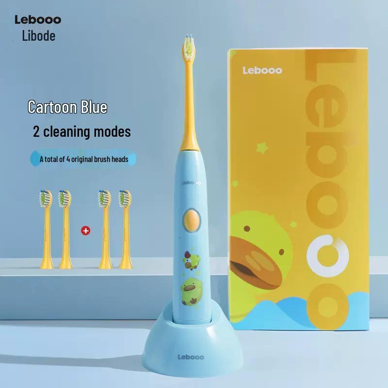Lebooo Li Bode Kids  Electric Toothbrush, Ages 3-12 & 6+, YOYO Smart Sonic Fully Automatic.