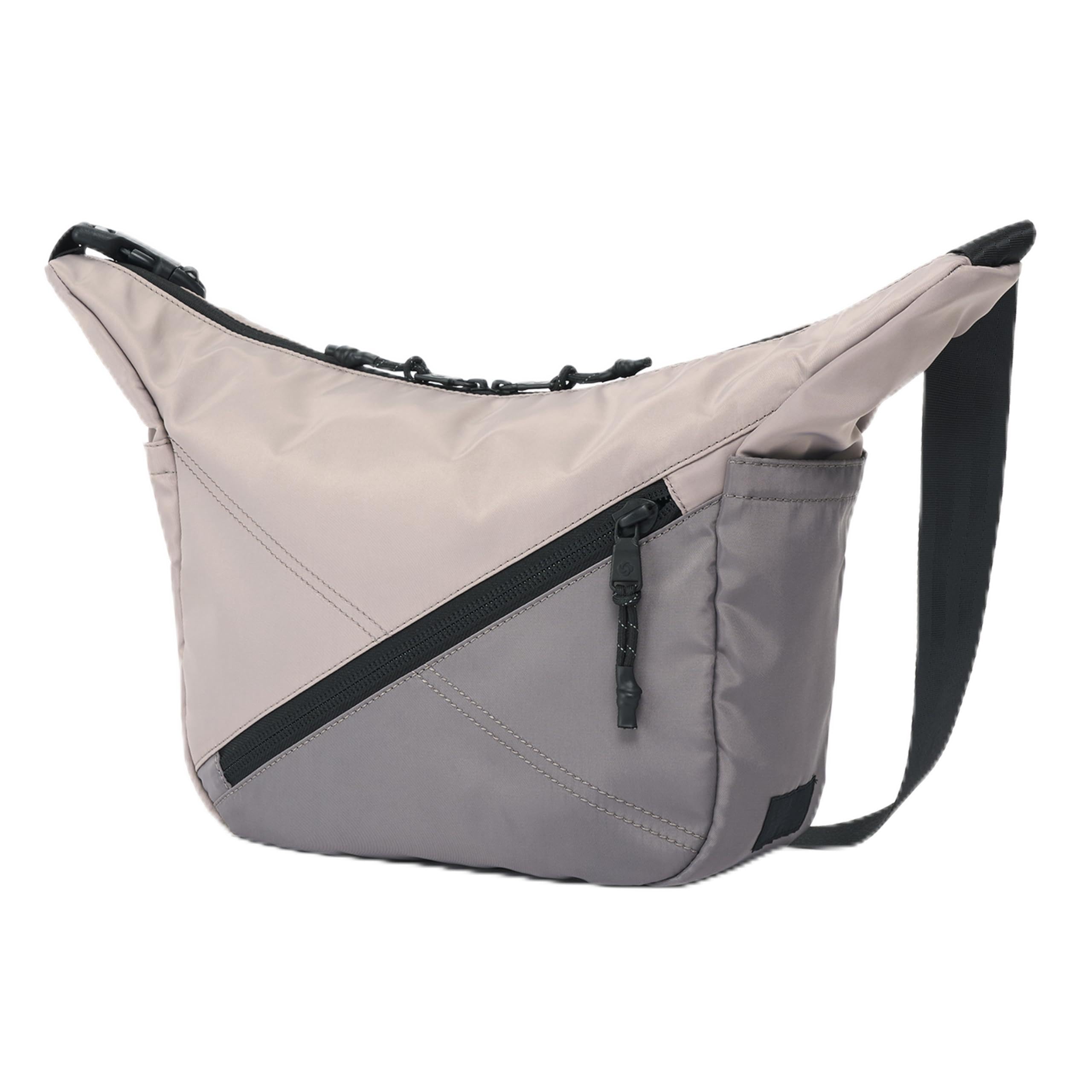 

Сумка-слинг Samsonite Red Bias Jack 4 через плечо, подходит для сумки светло-серого цвета, ноутбука, легкая, прибл.. 9.5 л, Деловая/Повседневная сумка,