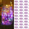 30 Pack LED Fairy String Lights Battery Powered Warm White Copper Wire IP65 Waterproof 3 Modes