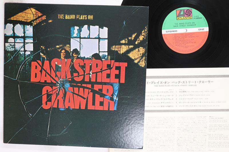 

LP Record BACK STREET CRAWLER Band Plays On P10054A ATLANTIC 1975 Japan Rock Used